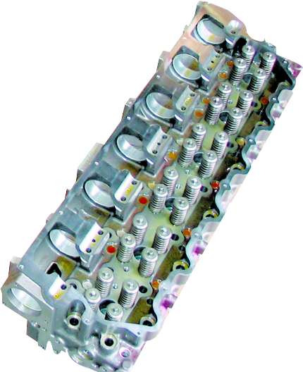 image of an engine head